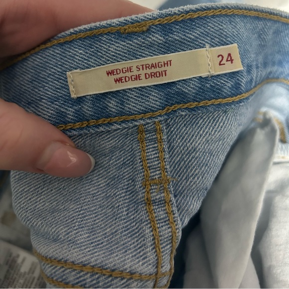 wedgie straight levi’s jeans - Picture 2 of 2